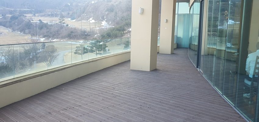 포천 골프장 클럽하우스 데크 보수 11