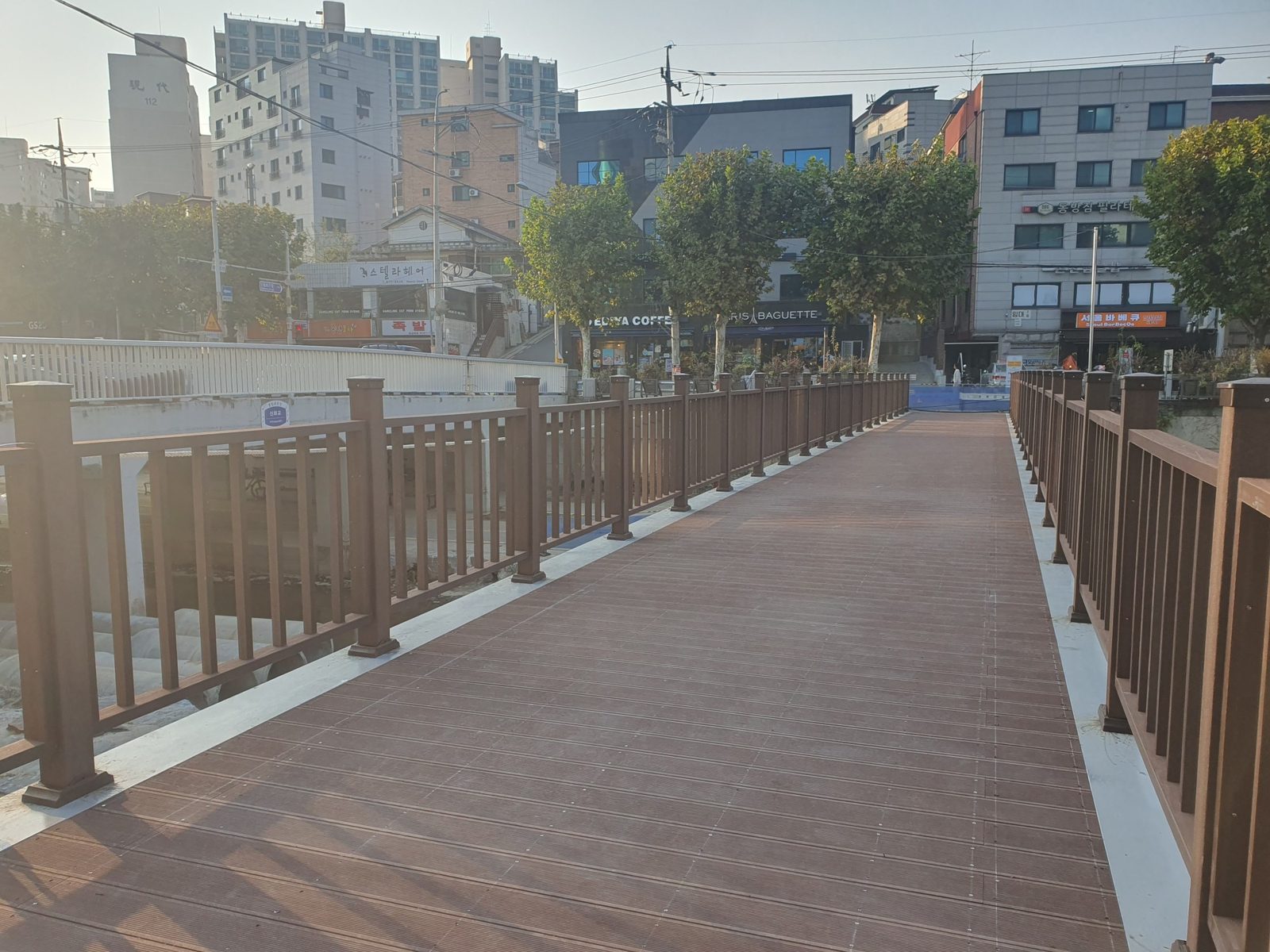 서울 도림천 데크 다리 4