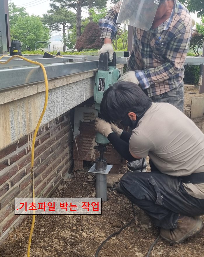 고양 덕양구 카페 합성목재 데크 교체 5